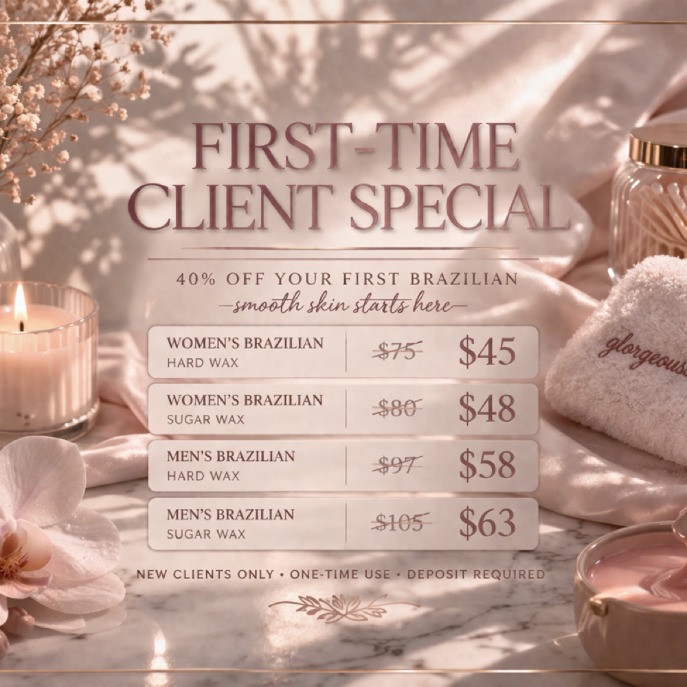 First-Time Client Brazilian 40% Off at GlorgeousSkinn Aesthetics in Houston, TX