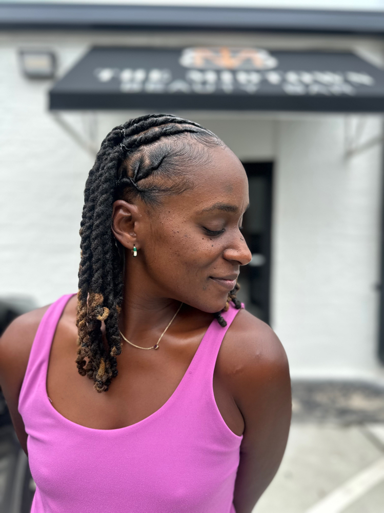 Styling Upgrades at The Jah Locs Bar in Atlanta, GA