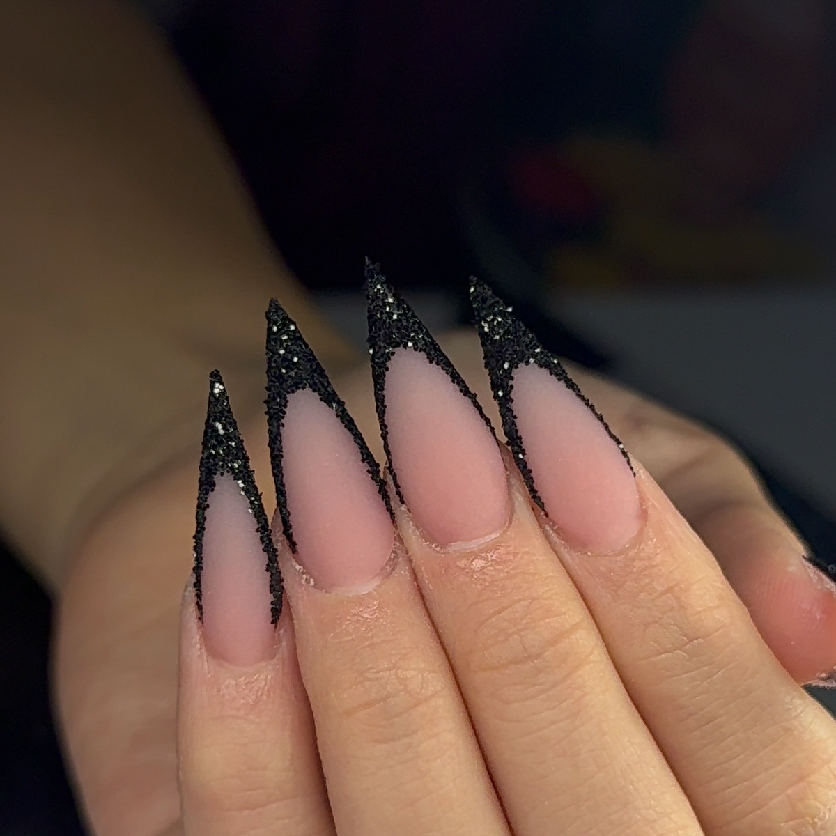 Medium Nails at Blessed Beauty🤍✝️ in Lubbock, TX