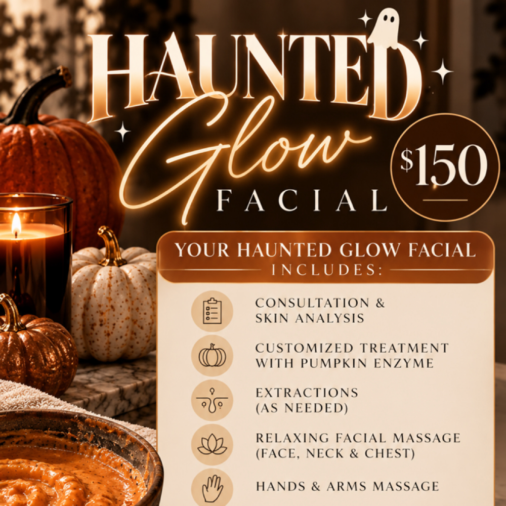 👻 Haunted Glow Facial at Bare Skin Beauty in Artesia, CA