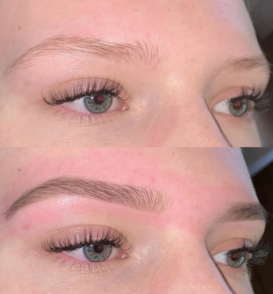 EYEBROW SHAPE AND TINT