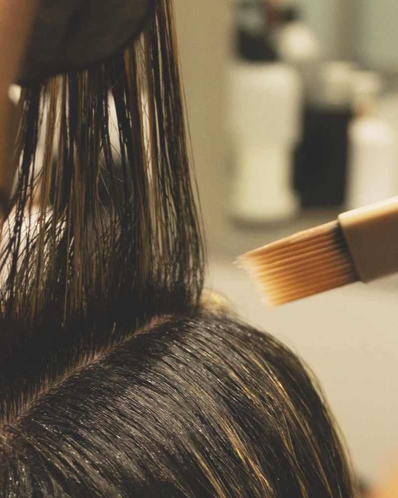 Root Touch Up With Haircut