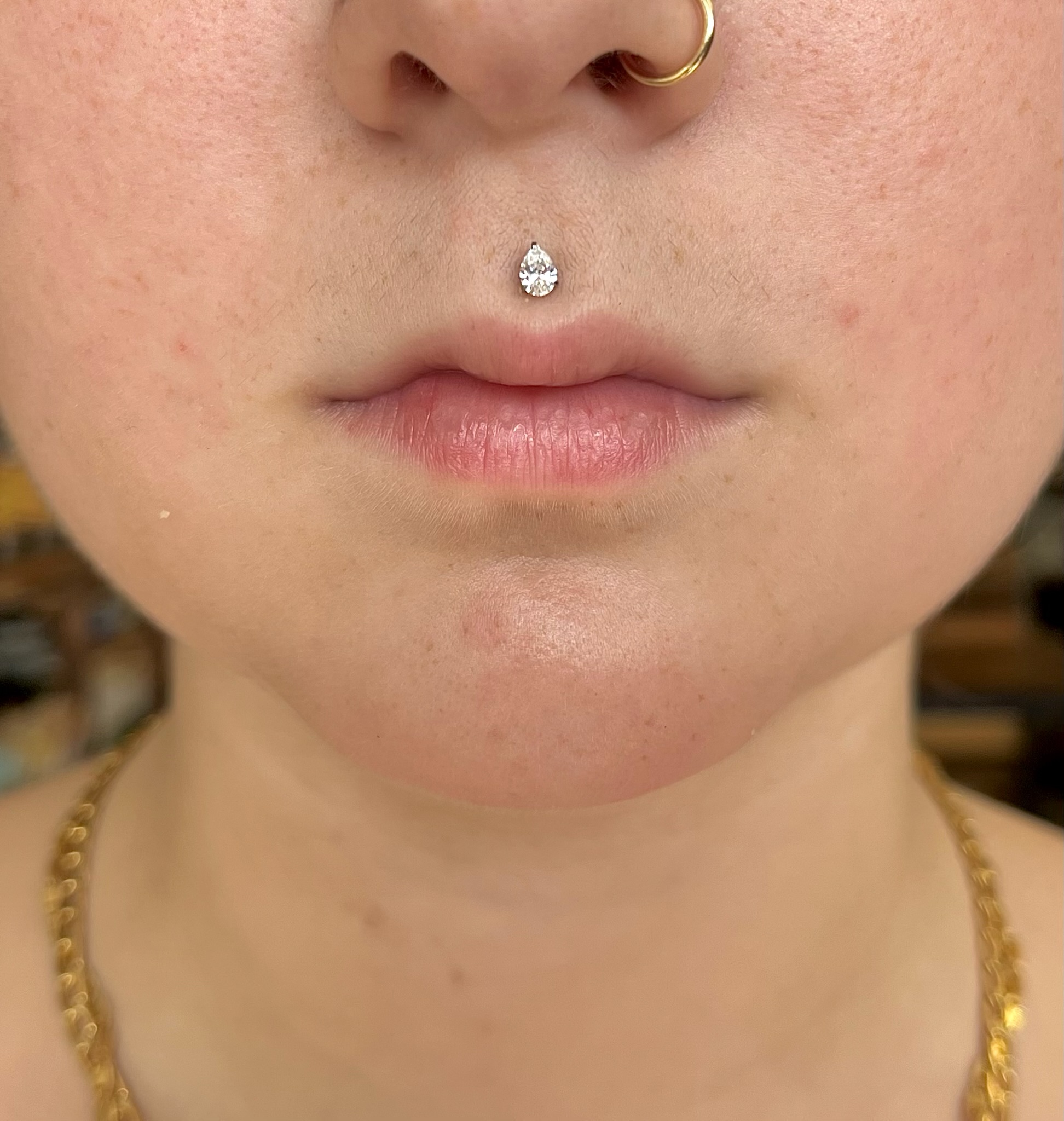 Philtrum Piercing