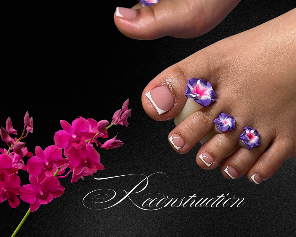 Acrylic Toes 🩶 at 𝕂𝕒𝕪𝕪 𝕋𝕙𝕖 𝕋𝕖𝕔𝕙 in Apex, NC