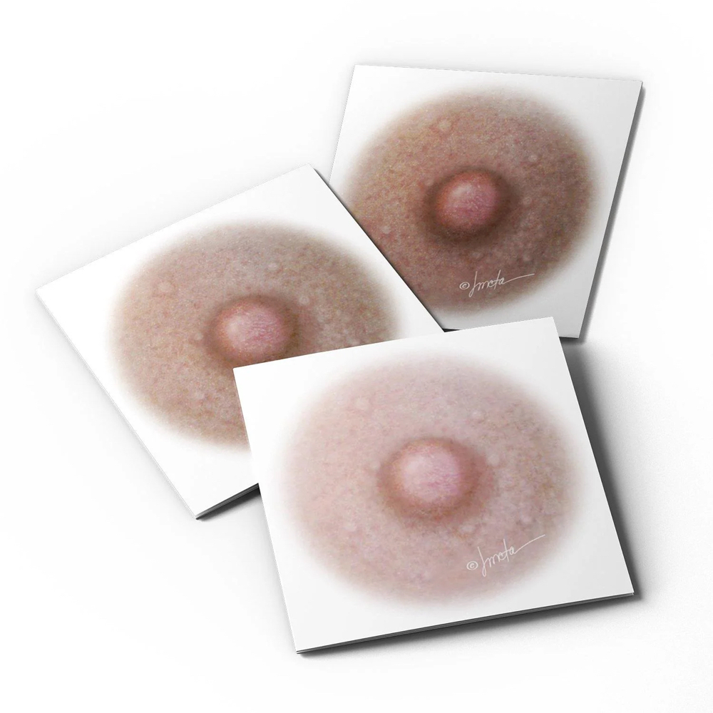 Temporary Nipple Tattoo