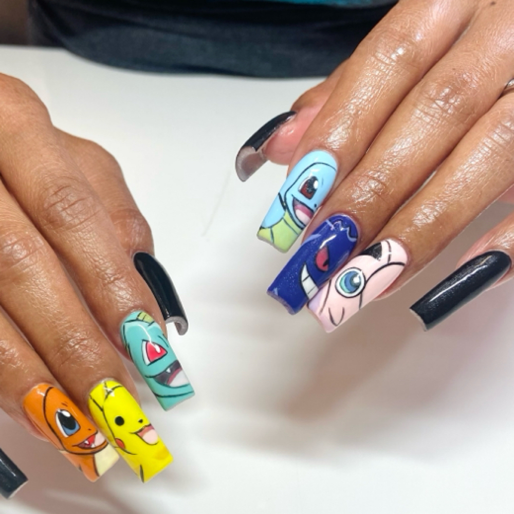 Tier 4 Nail Art at HER and More in Fresno, CA
