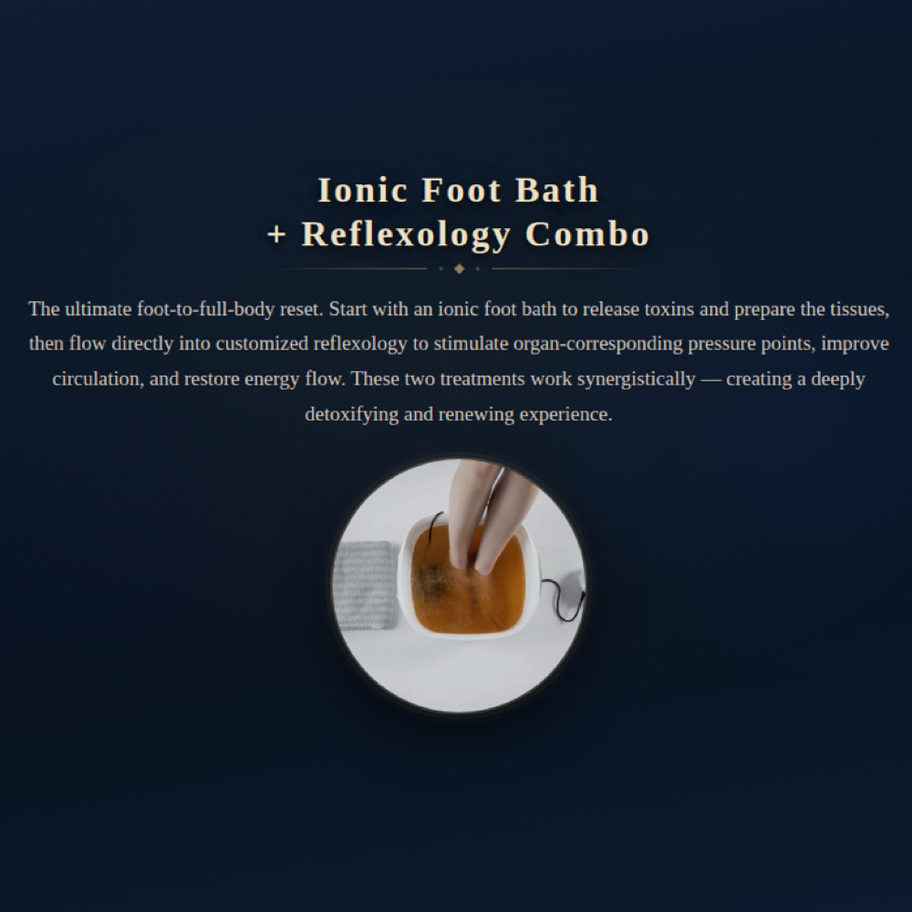 Ionic Foot Bath & Reflexology at Advanced Therapeutic Healing in Fort Myers, FL