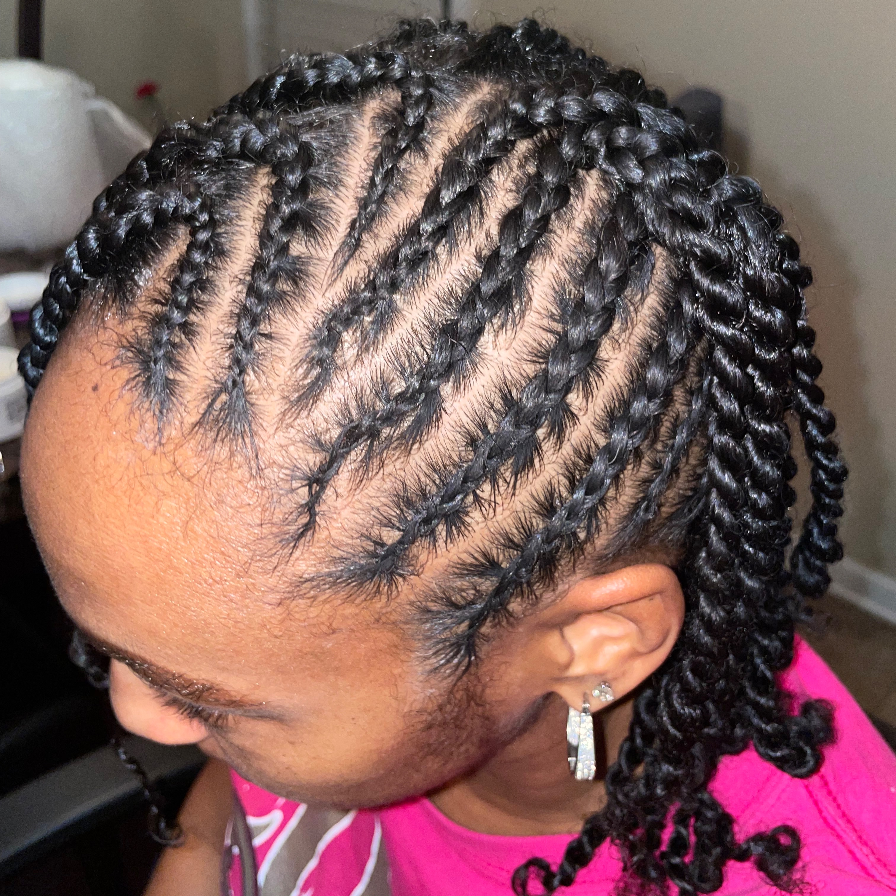 Natural Hair TLC at K.K.'s Microloc Studio in Fayetteville, NC