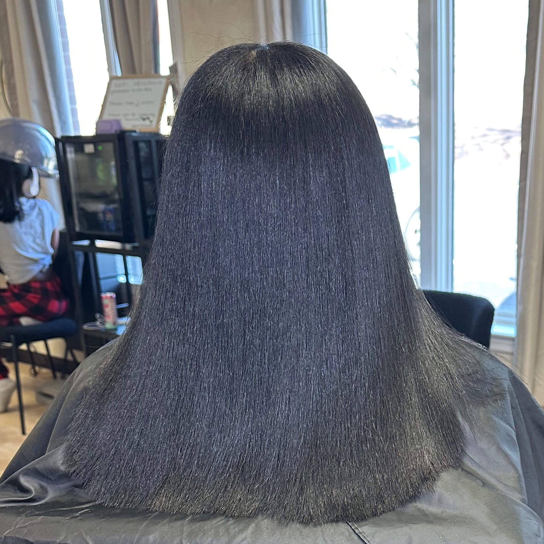 Silk Press w/ Trim at SS Curlcode in Hermitage, TN