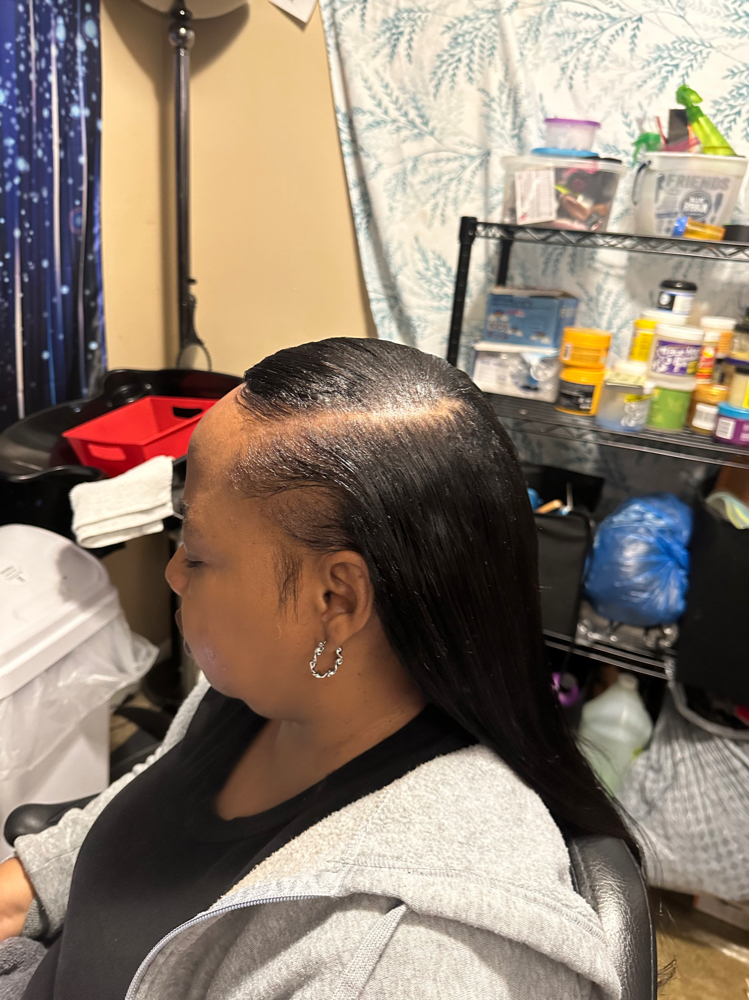 Bonding hairstyle