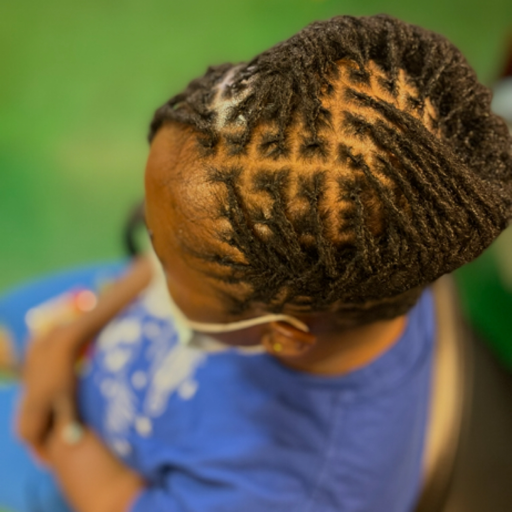 Interloc Method + Style at Butterfly Styles | Natural Locs in Long Beach, CA
