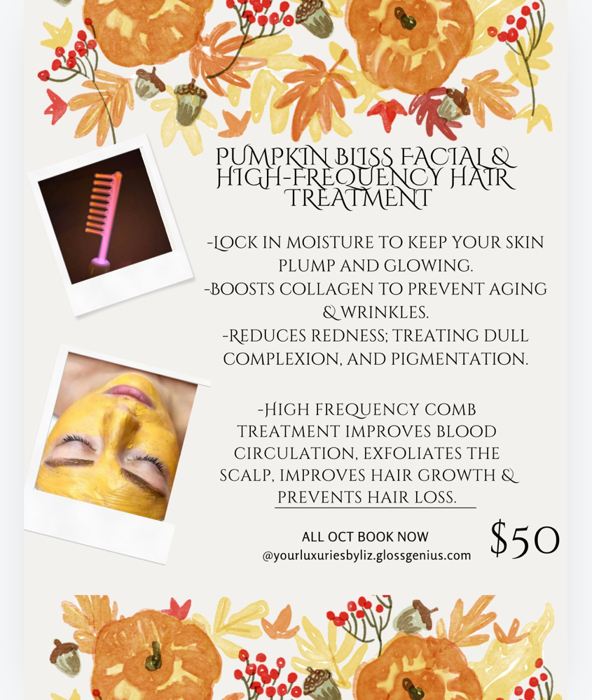 Pumpkin Bliss Facial Special