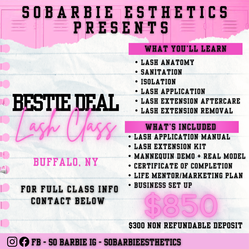 Bestie Lash Class Deal