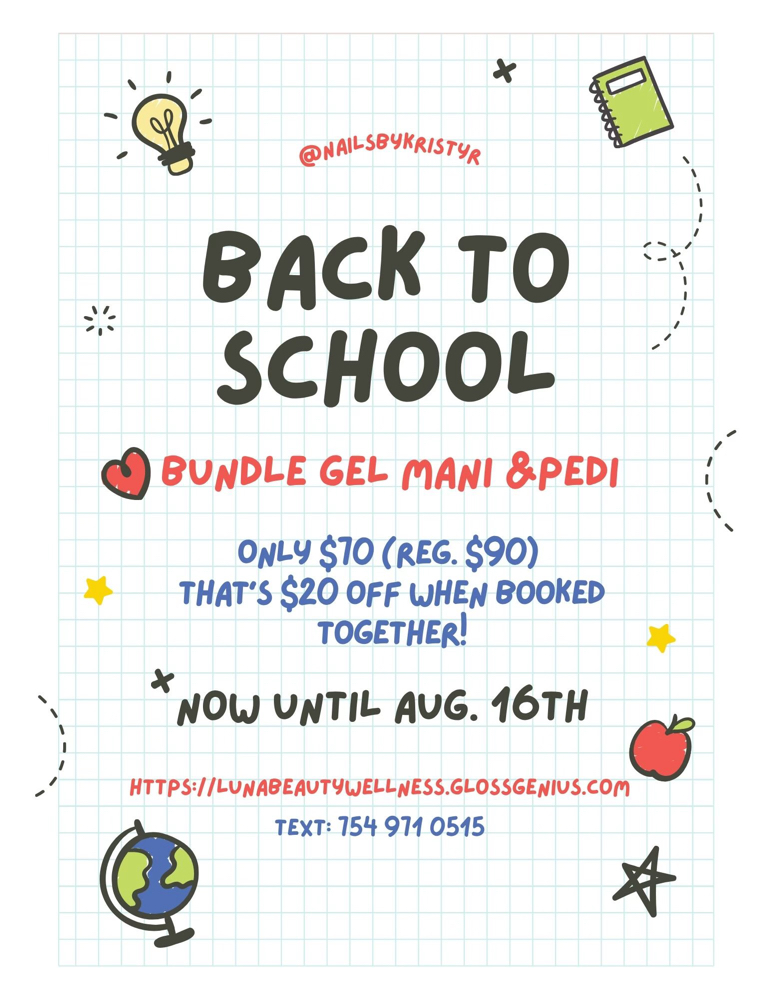 Gel Mani + Gel Pedi Bundle