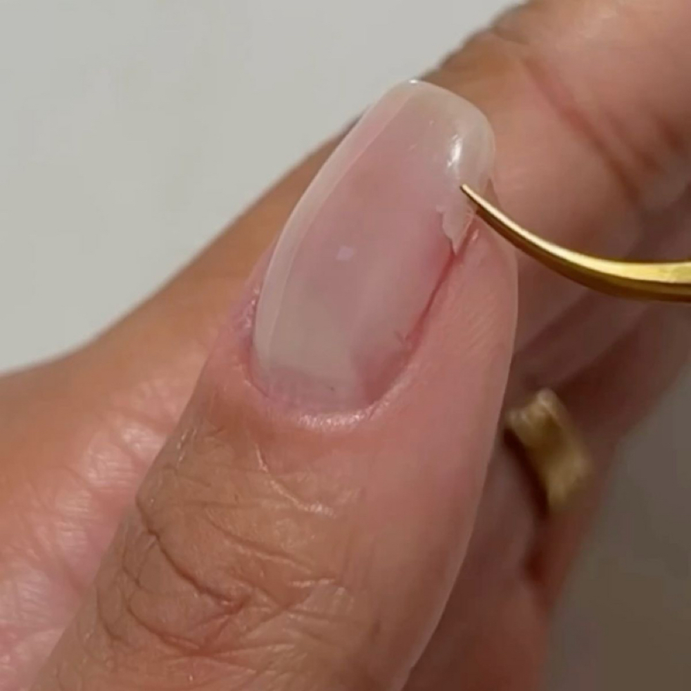 Nail fix(extension)with service at Aesthetic Cuticles in Scottsdale, AZ
