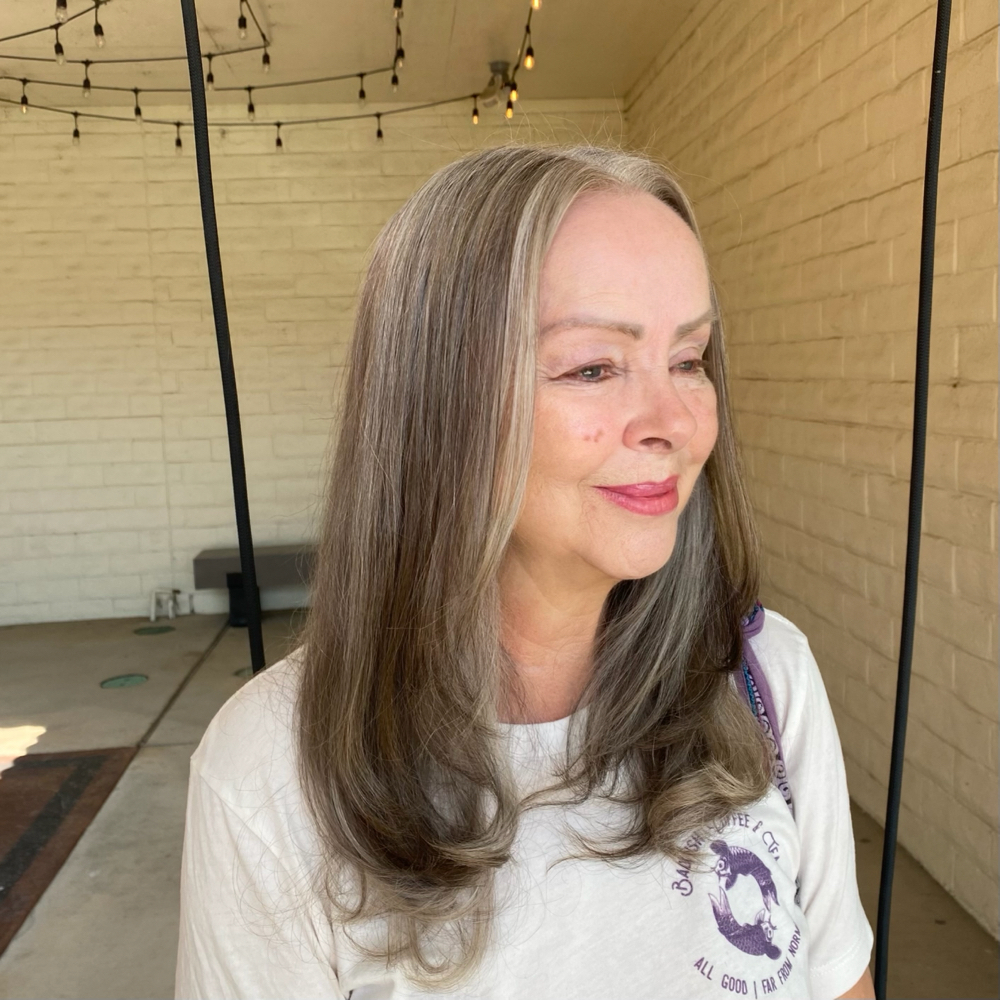 Root Touch Up at Alanna Galathe in Fair Oaks, CA