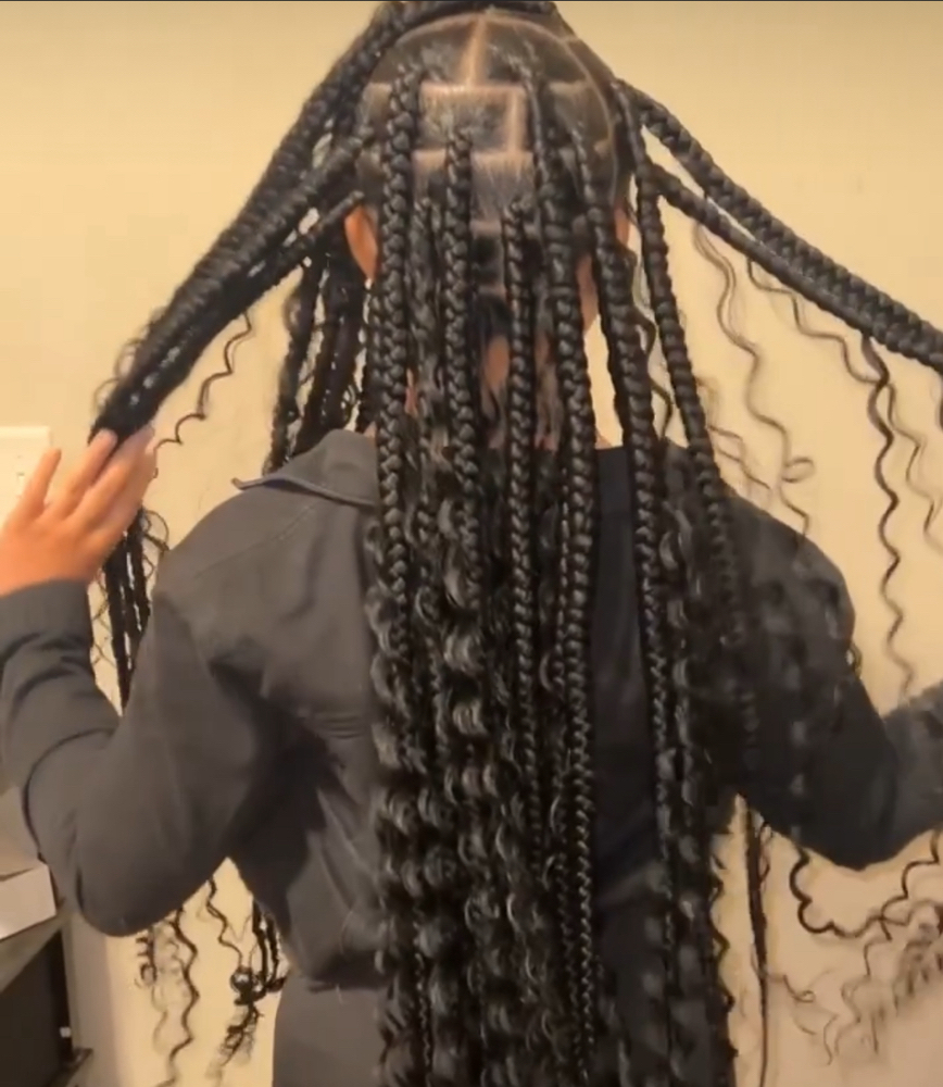 Large Reg boho knotless