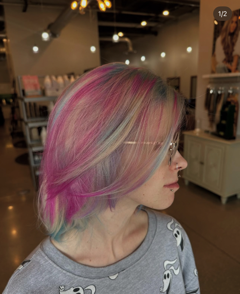 Full Foil With Color Between