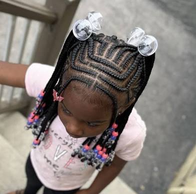 Kids Feed Ponytails