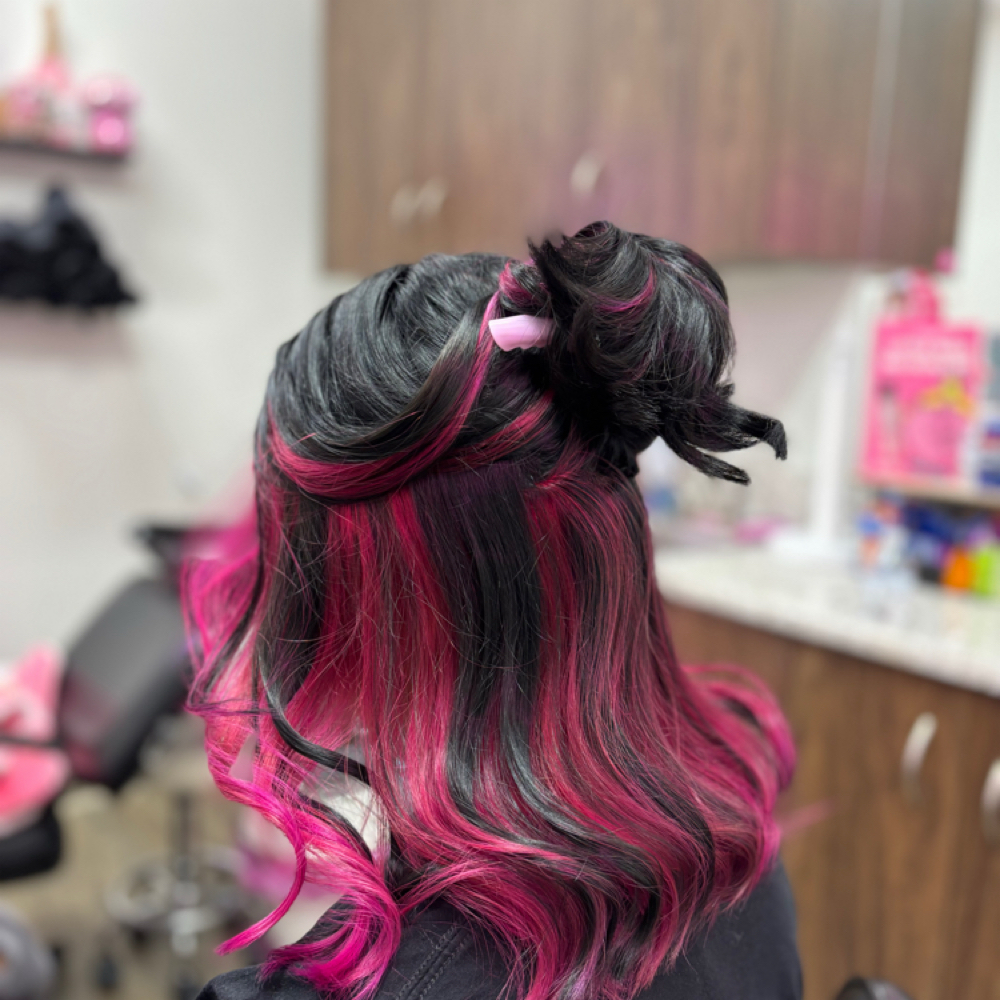 Color Block/Peekaboo/Money Piece