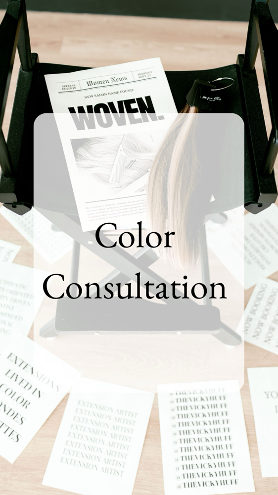 Hair Color Consultation