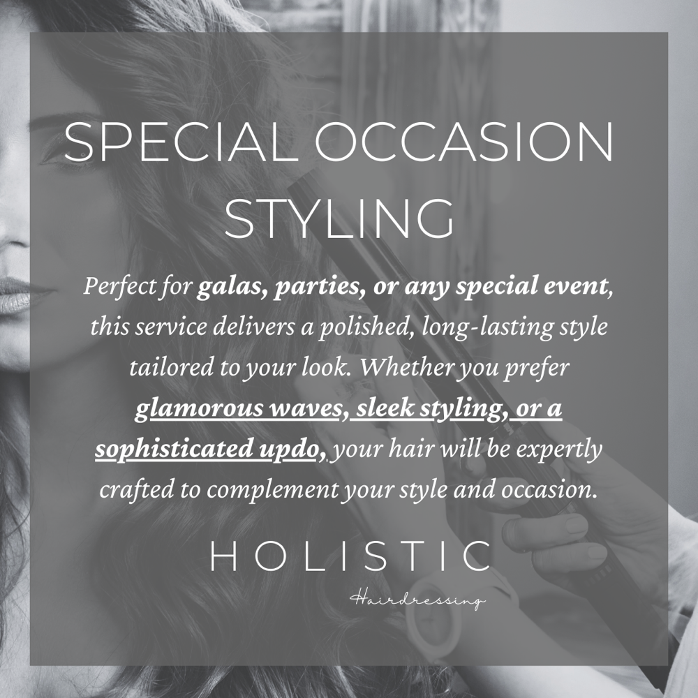 SPECIAL OCCASION STYLING