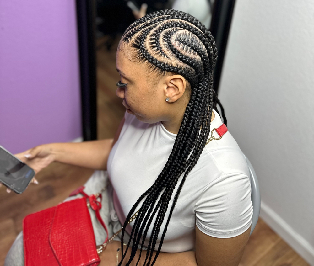 10-14 Stitch Braids W Design