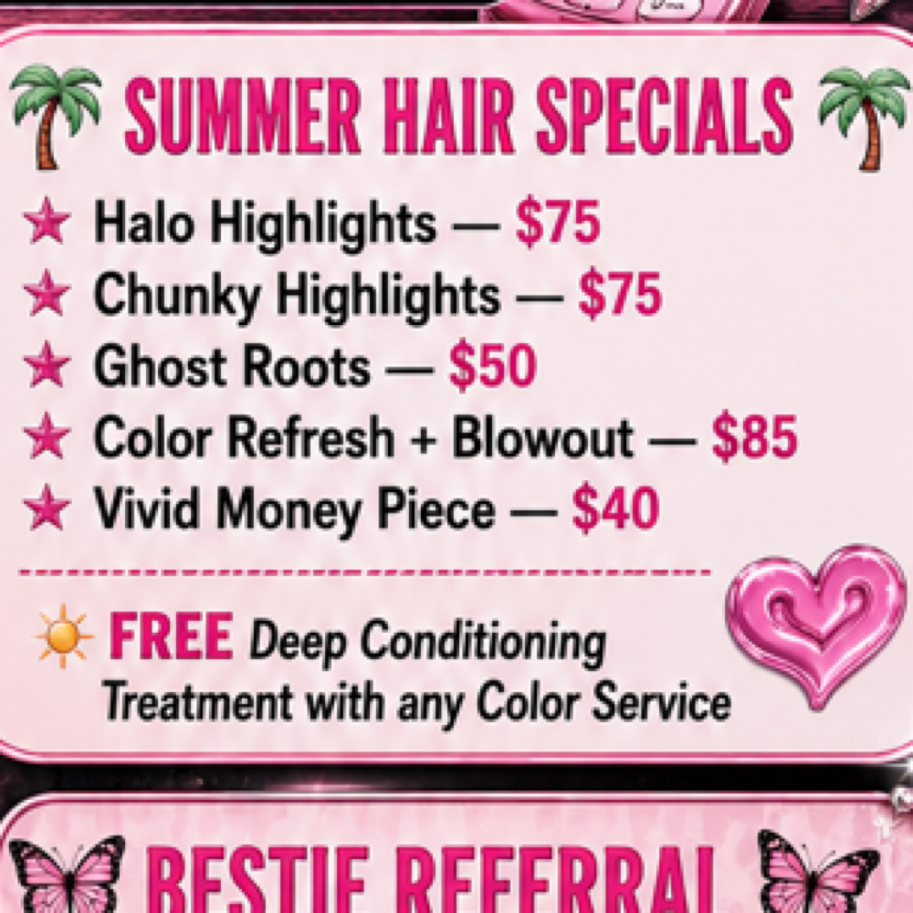 Summer Vivid Hair at Doll’d Up Beauty in Madera, CA
