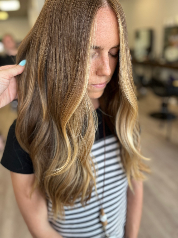 Partial Balayage & Haircut