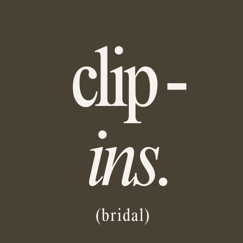 Bridal | Clip-in Consultation