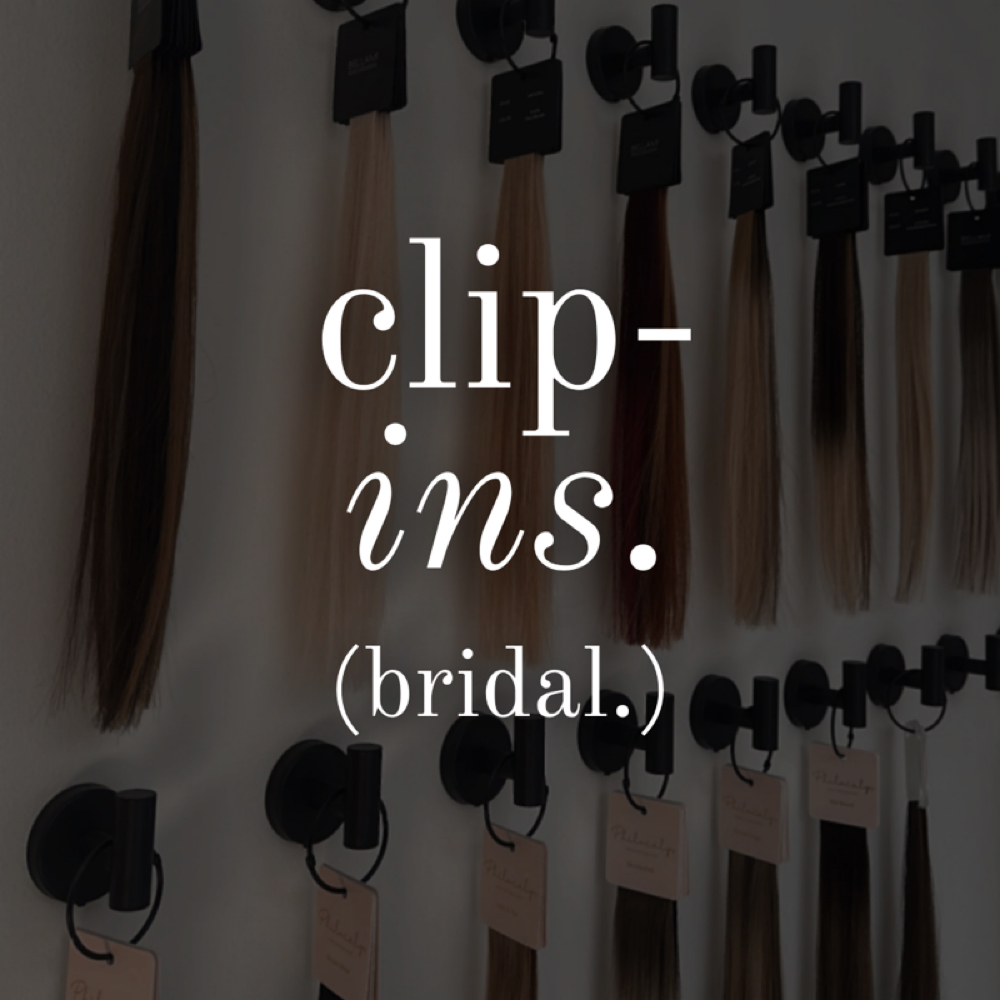 Bridal | Clip-in Consultation at The Blonde Boheme in Rochester, NY