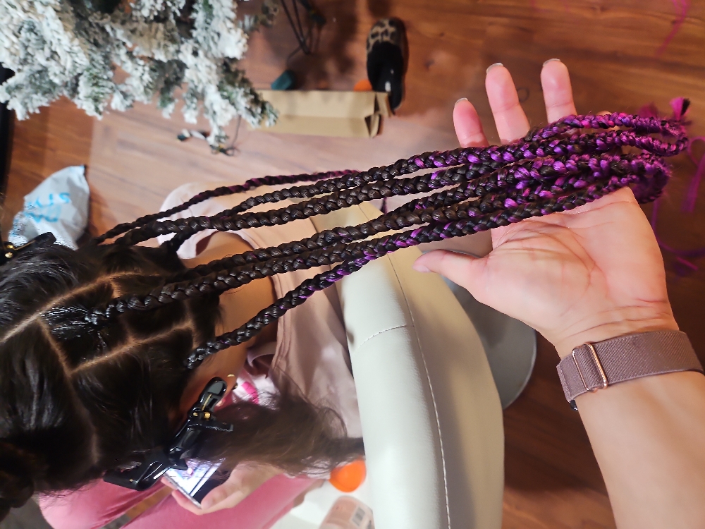 Kids Large Box Braids ✨️