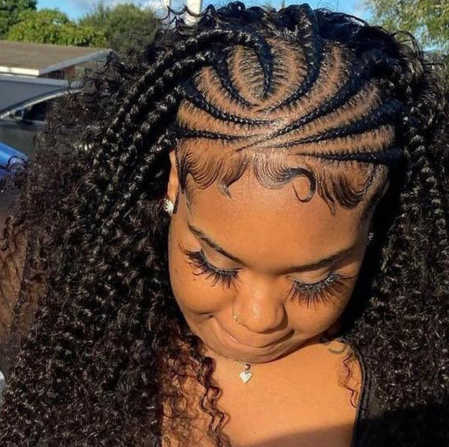 HALF BRAIDS