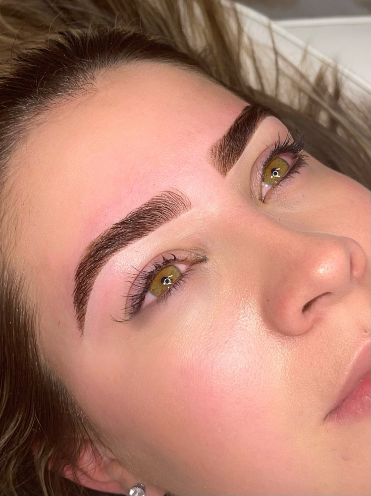 Brow Design + Hybrid Dye