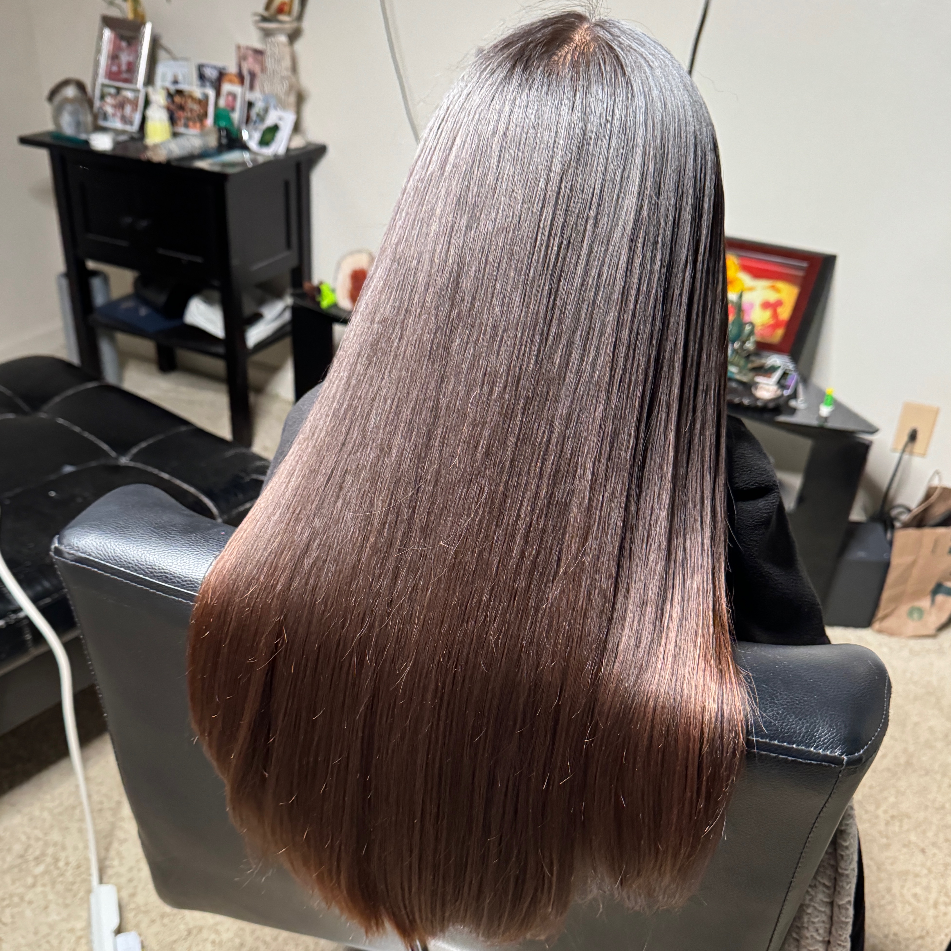 Blow dry prep at SUBLIME BEAUTY STUDIO in MONTEREY, CA