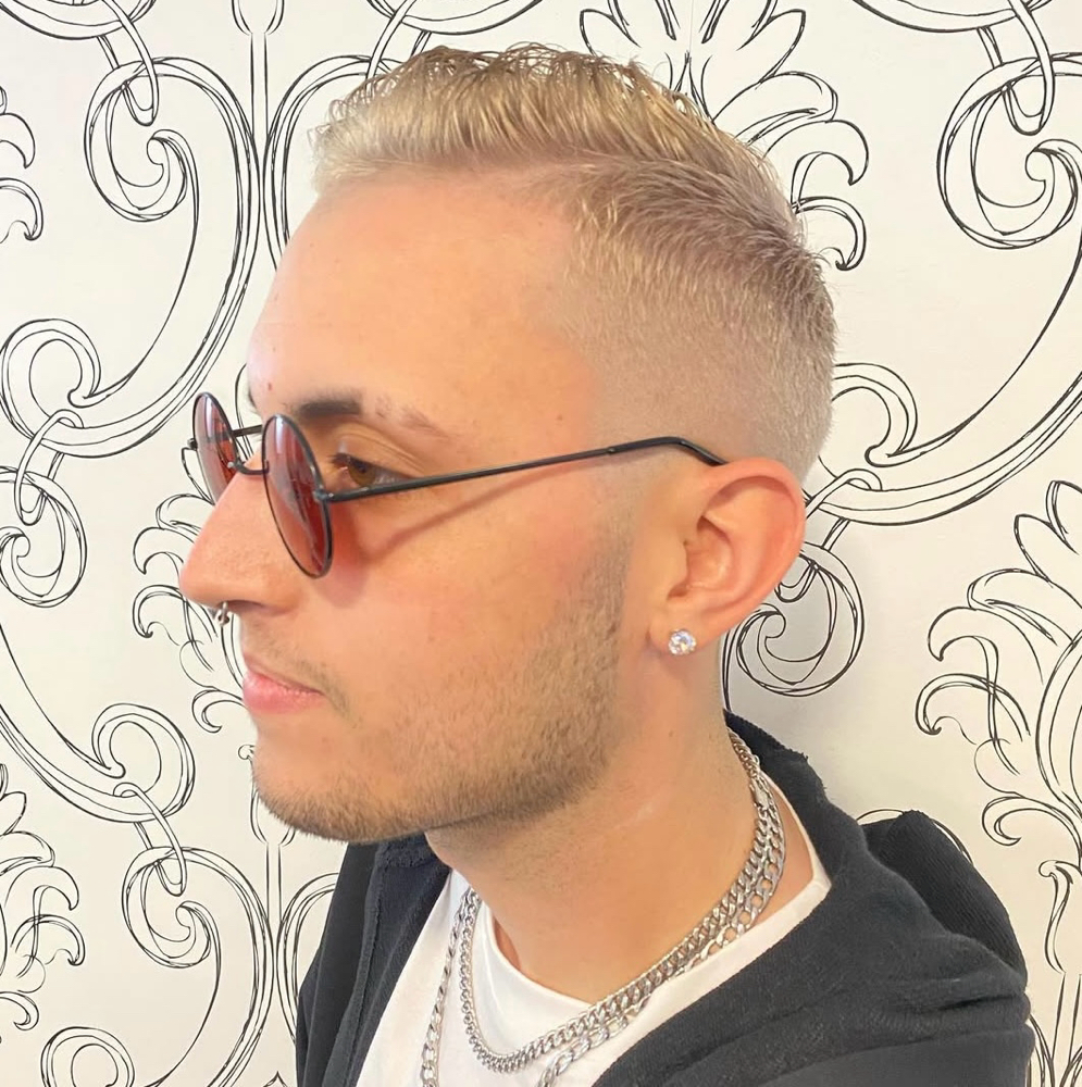 gentlemen's haircut at The suite life by Trish in New Windsor, NY