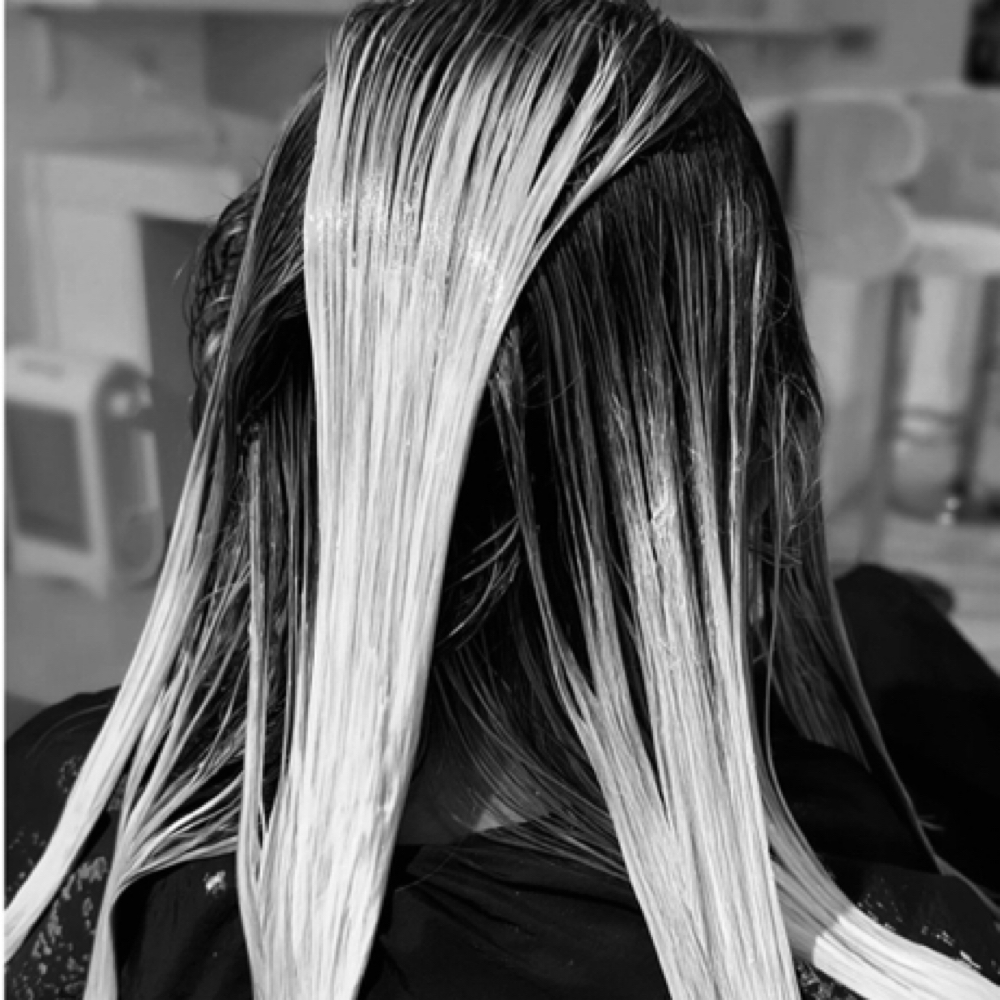 Full Balayage at Fibers Salon in Adrian, MI
