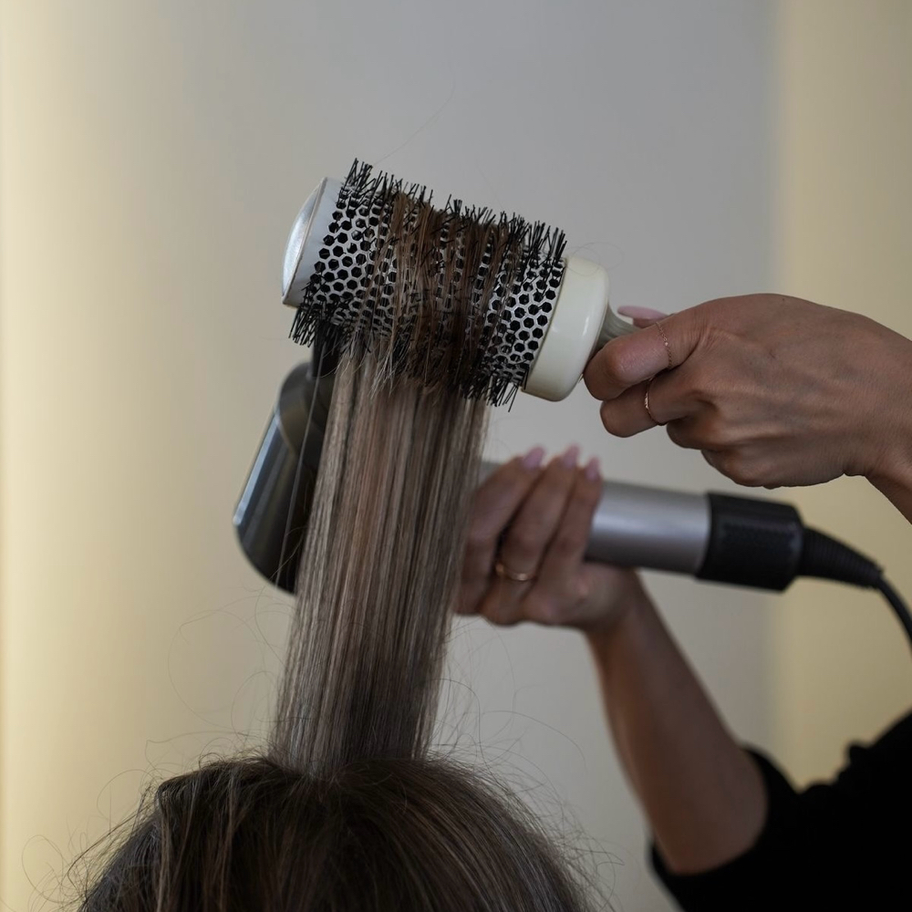 Blowdry with Extensions