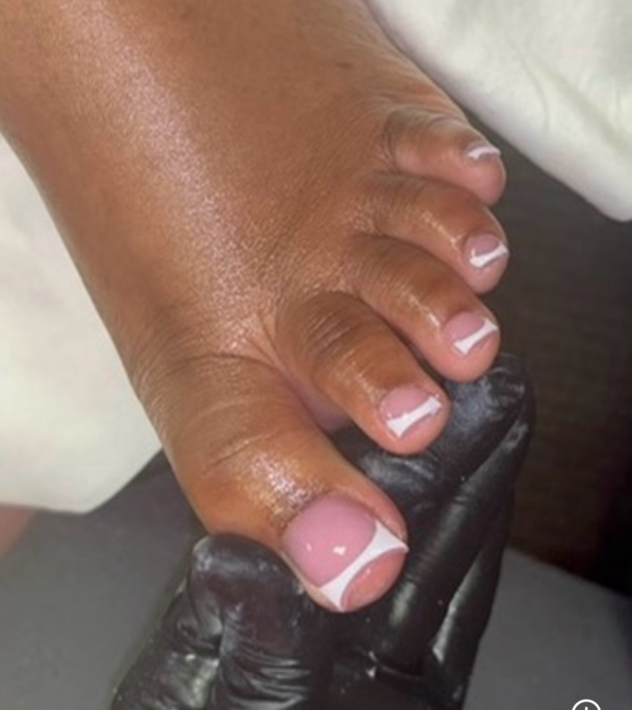 Acrylic Toes🌸 at Leahthetech in Houston,Texas, TX