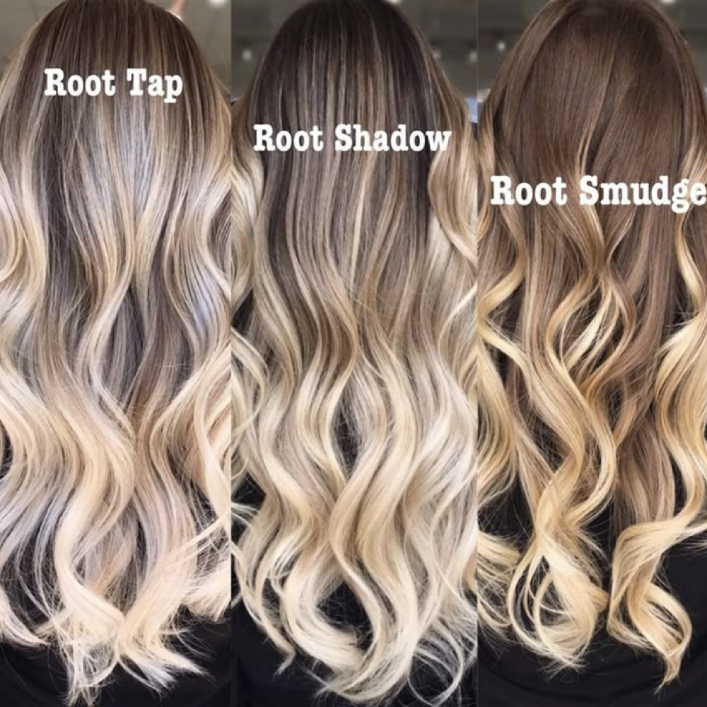 Root Tap/Shadow/Smudge W/Gloss at Dianna at The Beauty Cove Studio Salon in Camarillo, CA
