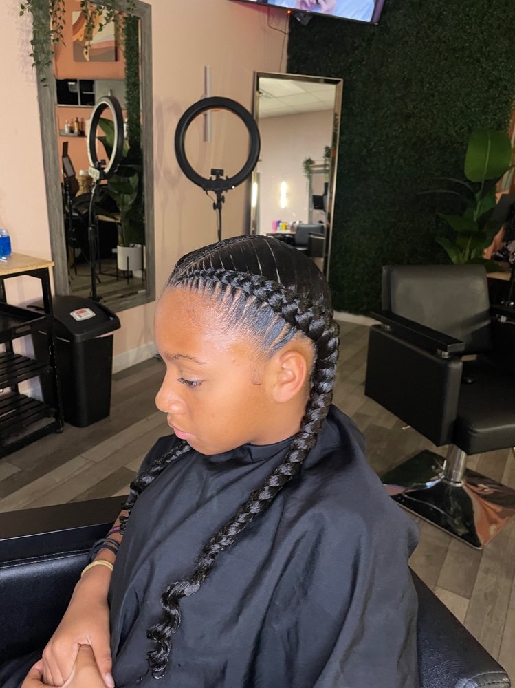 Kids Dutch Braids