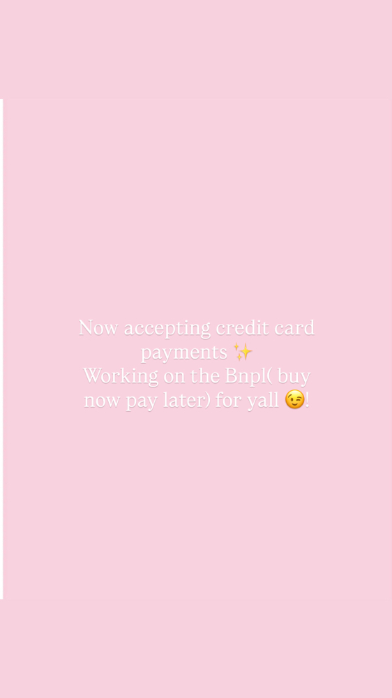 Credit Card & BNPL Available at StarXStylist in Port St.Lucie, FL