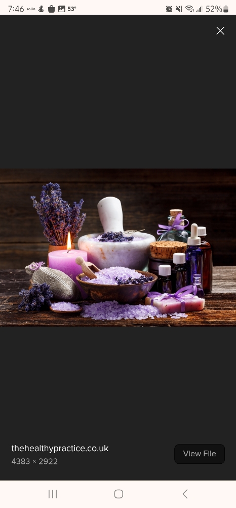 Aromatherapy Scalp And Neck Massage