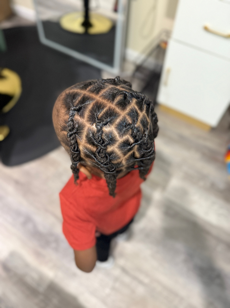 Kids Locs Retwist 5yrs-11yrs