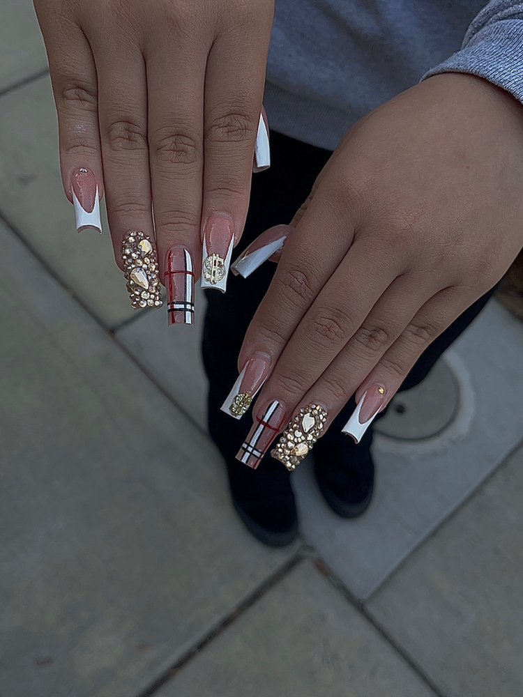 Medium Polygel/Overlay Base/solid at Dollhouse Beauty Room in Redwood City, CA