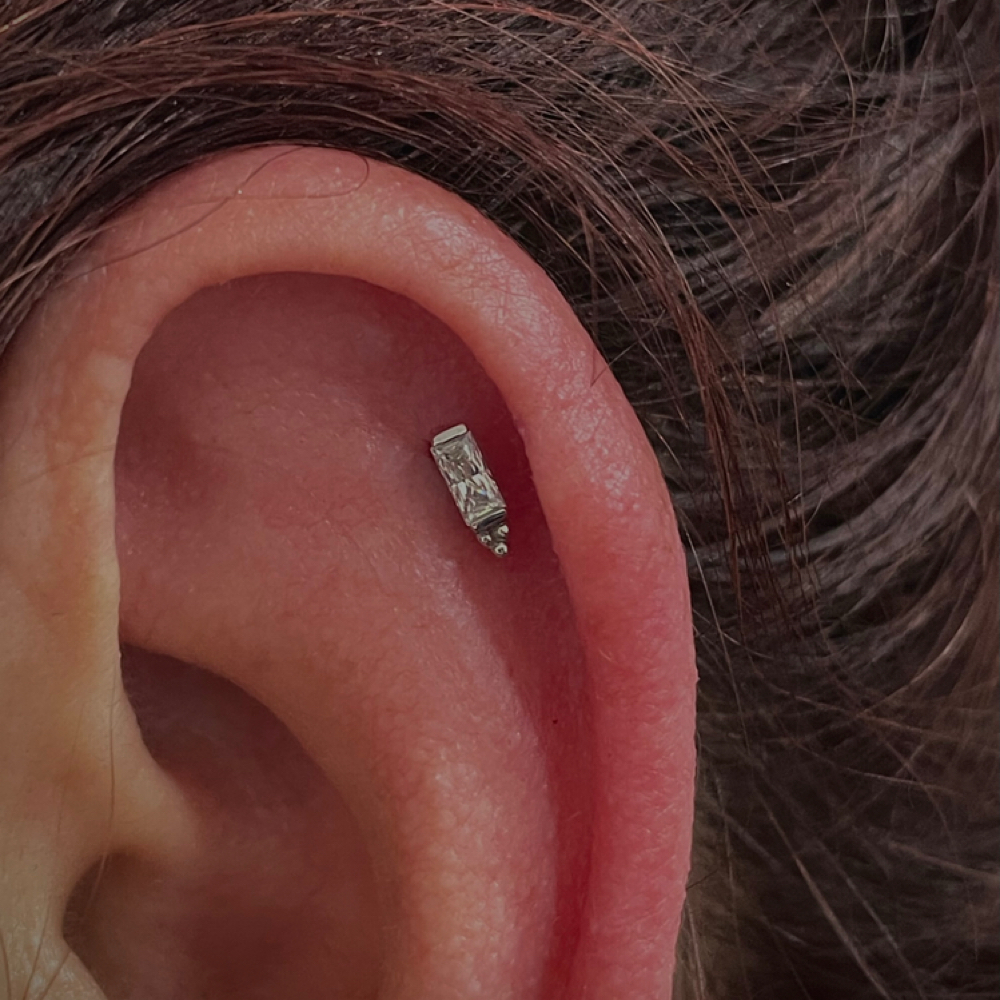 Helix at Dark Age Piercings by Sarah in Denton, TX