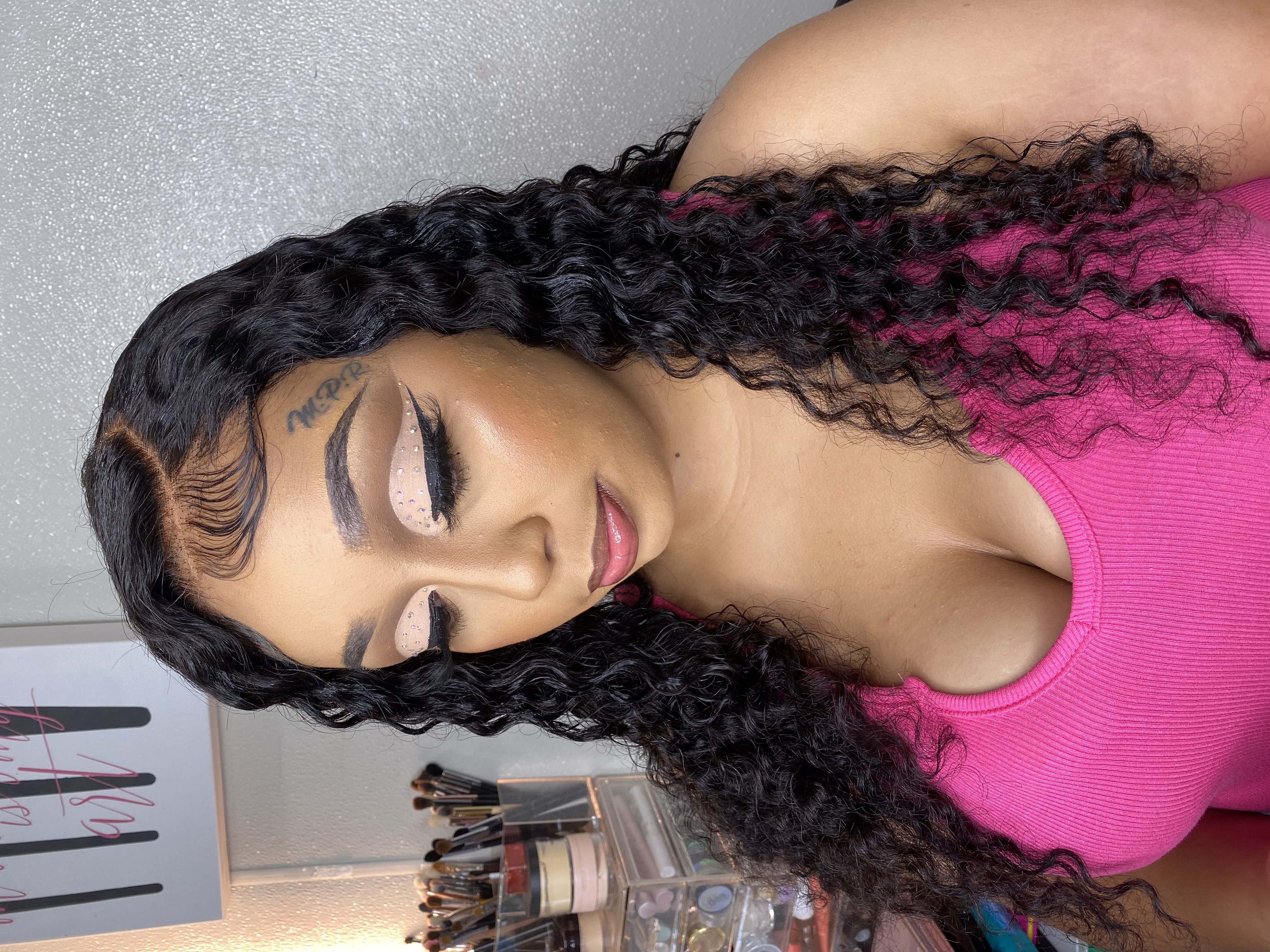 Full Glam beat at GlamTwins  Studio in Brooklyn, NY