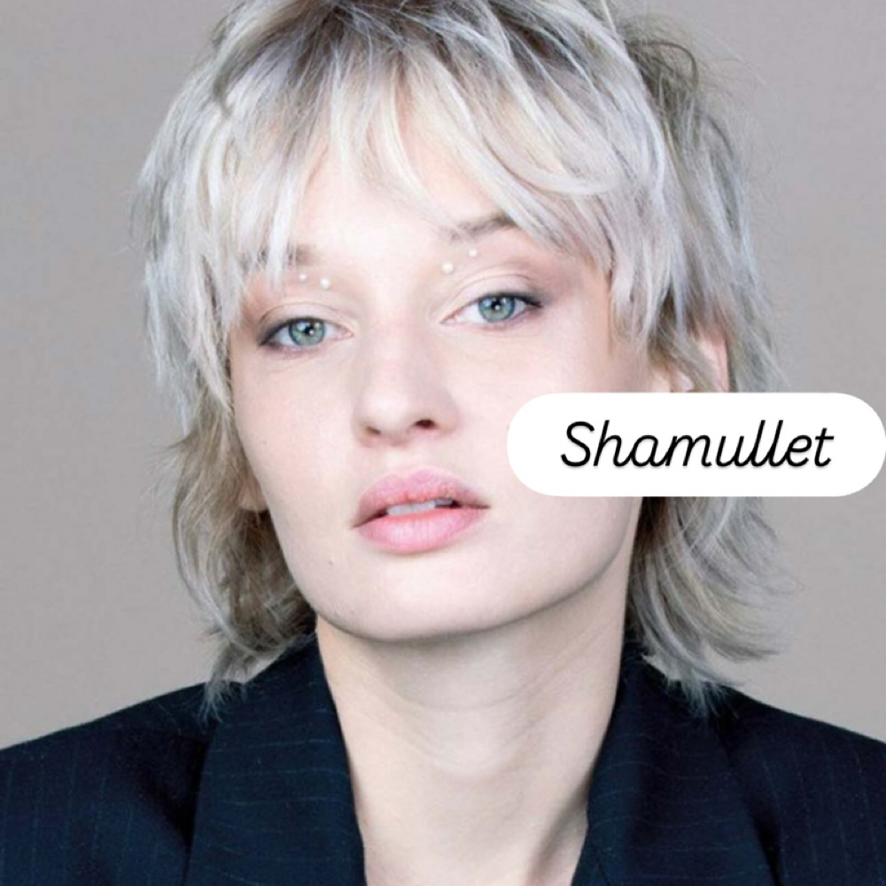 Sha-mullet at Sarah Hewitt Salon in Palm Springs, CA