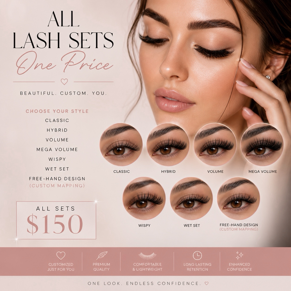 Full Lash Set – $150 at Steph New Haven