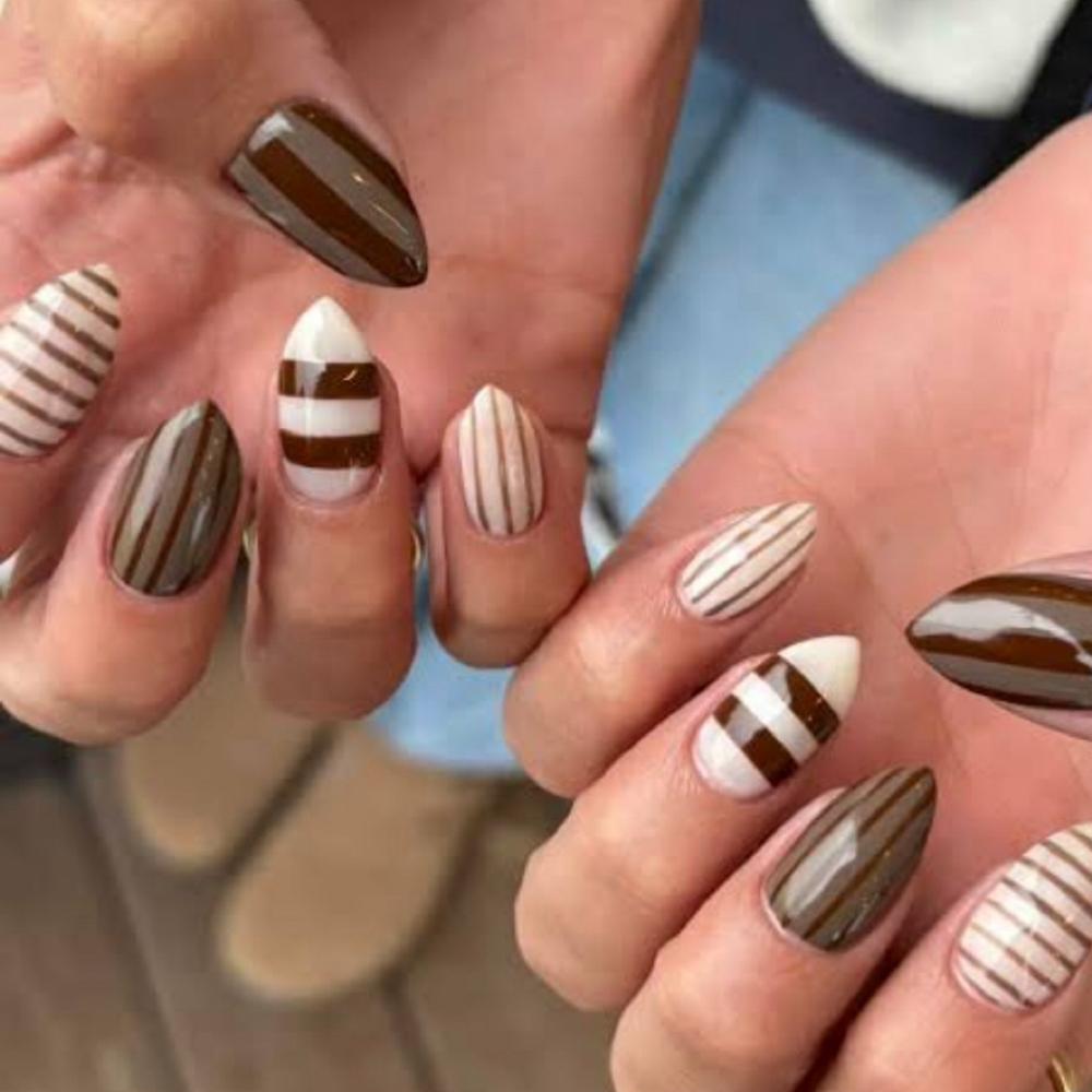 Full Set Medium Hard Gel Nails at D’s Nails in Spokane, WA